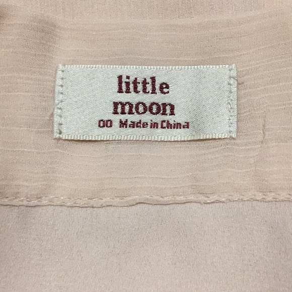 Aritzia Little Moon Pink Midi Pleated Peony Skirt - Picture 11 of 11